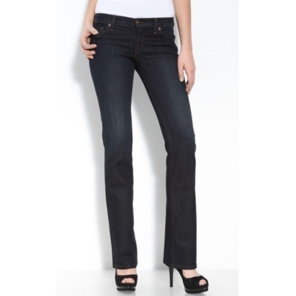 David Kahn Nikki boot cut jeans washed black size 30